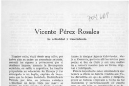 Vicente Pérez Rosales