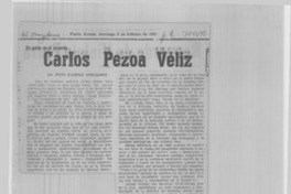 Carlos Pezoa Véliz
