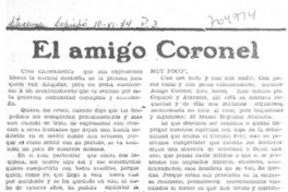 El amigo Coronel