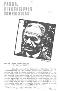 Parra, divagaciones compulsivas