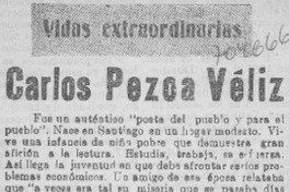 Carlos Pezoa Véliz.