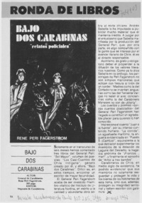 Bajo dos carabinas.