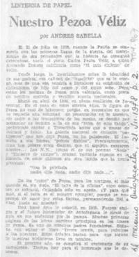 Nuestro Pezoa Véliz