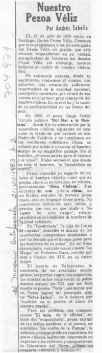 Nuestro Pezoa Véliz