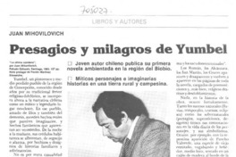 Presagios y milagros de Yumbel