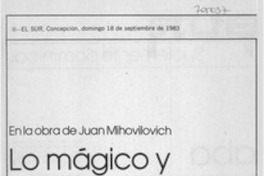 Lo mágico y la marginalidad