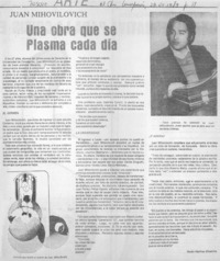 Una obra que se plasma cada día