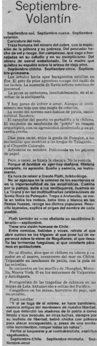 Septiembre volantín