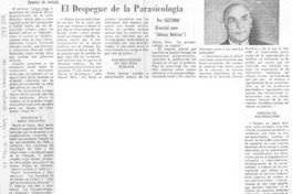 El despegue de la parapsicología