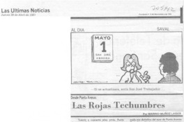 Las rojas techumbres