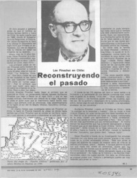 Reconstruyendo el pasado