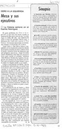 Meza y sus ejecutivos