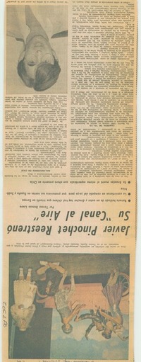 Javier Pinochet reestrenó su "Canal al aire"