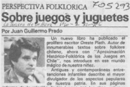 Sobre juegos y juguetes