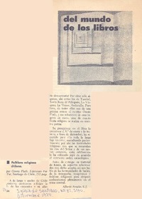 Folklore religioso chileno