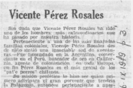 Vicente Pérez Rosales