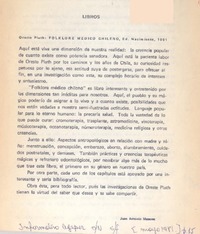 Folklore médico chileno