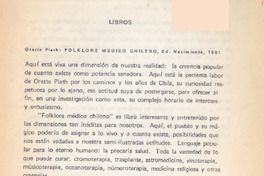 Folklore médico chileno