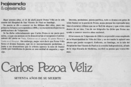 Carlos Pezoa Véliz.