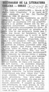 Las Viejas amistades.