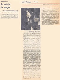 Un acierto de imágen.