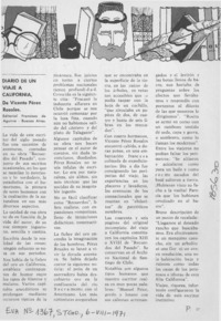 Diario de un viaje a California.