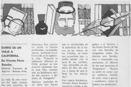Diario de un viaje a California.