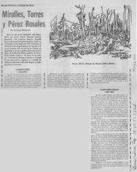 Miralles, Torres y Pérez Rosales