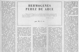 Hermógenes Pérez de Arce