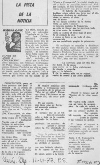 Canto de amor a Concepción