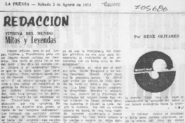 Mitos y leyendas