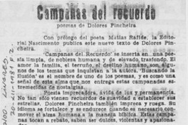 Campanas del recuerdo