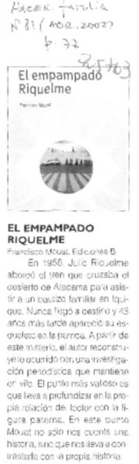 El Empampado Riquelme.