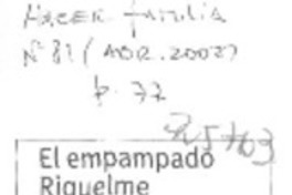 El Empampado Riquelme.