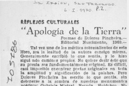 Apología de la tierra"