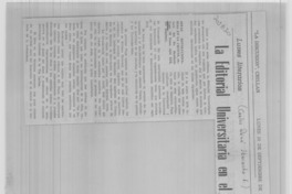 La editorial universitaria en el ensayo y la novela