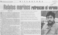 Relatos marinos refrescan el verano