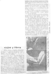 Viajes y libros