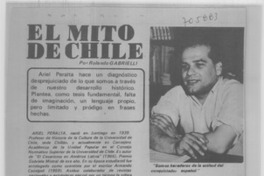 El mito de Chile : [entrevista]