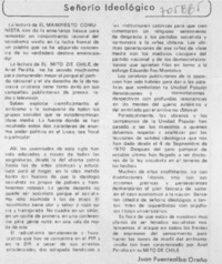 Señorío ideológico