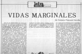 Vidas marginales