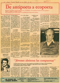 De antipoeta a ecopoeta