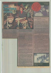 Una escritora actual