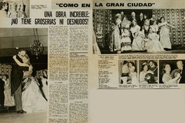 Una obra increible: ¡no tiene groserías ni desnudos!