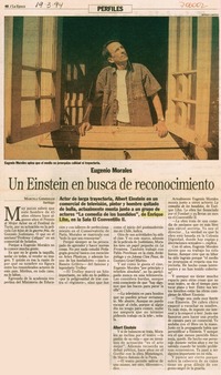 Un Einstein en busca de reconocimiento