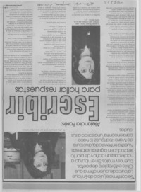 Escribir para hallar respuestas