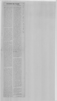 Recuerdos del pasado