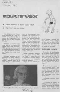 Marcela Paz y su "Papelucho" [entrevista]