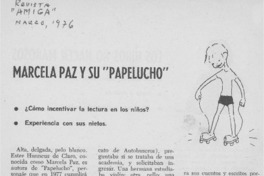 Marcela Paz y su "Papelucho" [entrevista]