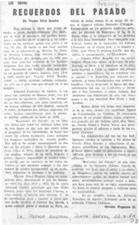 Recuerdos del pasado